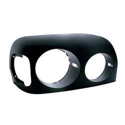 UP32377-Black Headlight Bezel For 1996-2004 Freightliner Century - Passenger