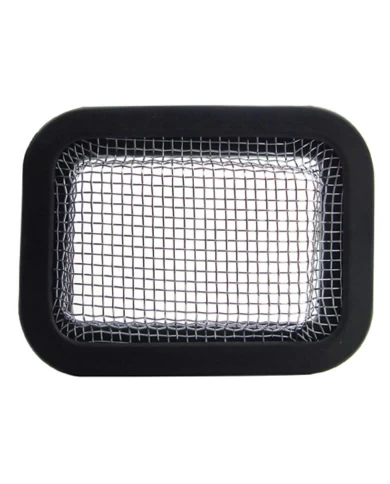 (SKPK) RUBBER FREIGHTLINER ROCK GUIDE W/ CHROME MESH (SKPK) RUBBER FREIGHTLINER ROCK GUIDE W/ CHROME MESH