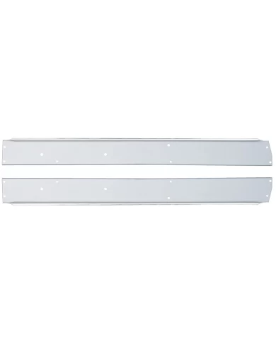 (2/BOX) CHROME ALUMINUM PETERBILT WINDOW SILL REPLACEMENT (2/BOX) CHROME ALUMINUM PETERBILT WINDOW SILL REPLACEMENT