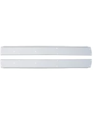 (2/BOX) CHROME ALUMINUM PETERBILT WINDOW SILL REPLACEMENT