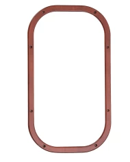 *CLOSEOUT* (BOX) HAND CRAFTED WOOD FREIGHTLINER CURVED INTERIOR VIEW WINDOW TRIM