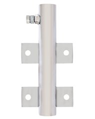 (CARD) WARNING FLAG HOLDER - CHROMER