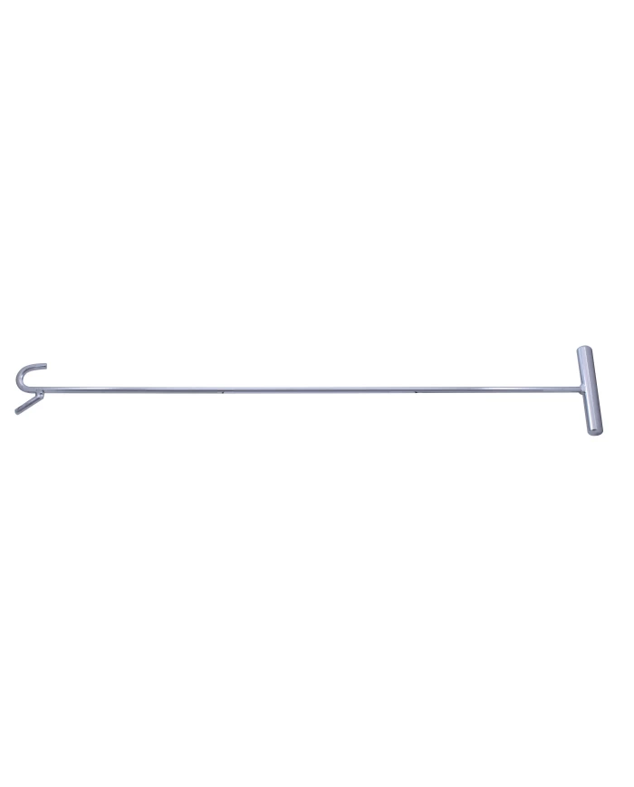 (BULK) CHROME 31" FIFTH WHEEL PIN PULLER W/ HOOK