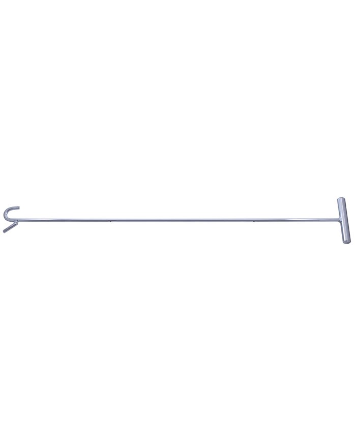 (BULK) CHROME 36" FIFTH WHEEL PIN PULLER W/ HOOK