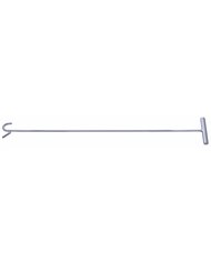 (BULK) CHROME 36" FIFTH WHEEL PIN PULLER W/ HOOK