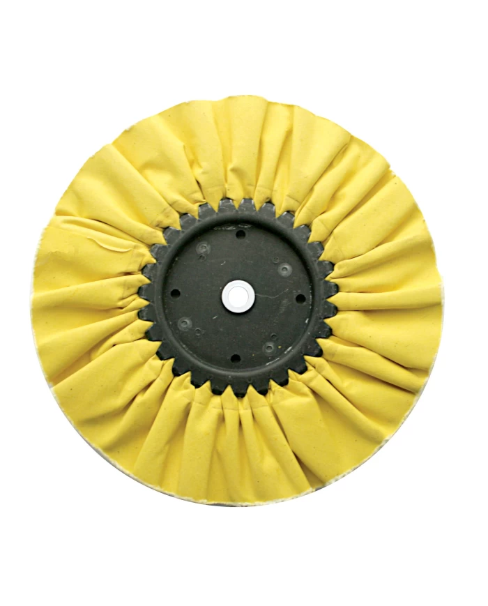 (CARD) 10" YELLOW TREATED AIRWAY BUFF - 16 PLY, 5/8" & 1/2" ARBOR (CARD) 10" YELLOW TREATED AIRWAY BUFF - 16 PLY, 5/8" & 1/2" ARBOR