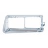 UP32487-19 LED Headlight Bezel For 1989-2009 Freightliner FLD - Driver - Amber LED/Clear Lens