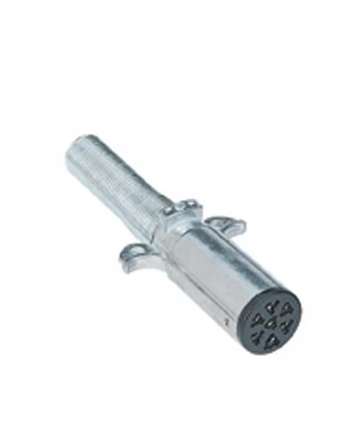 (BULK) ROUND 7 WAY PLUG CONNECTOR - SPLIT PIN (BULK) ROUND 7 WAY PLUG CONNECTOR - SPLIT PIN