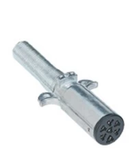 (BULK) ROUND 7 WAY PLUG CONNECTOR - SPLIT PIN
