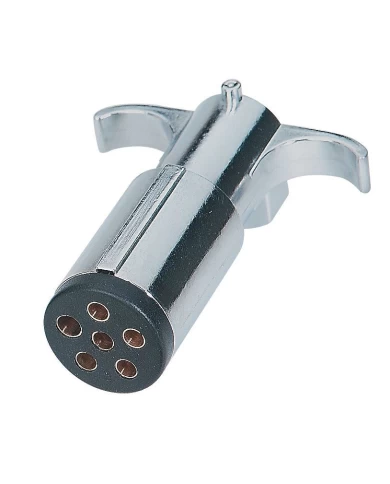 (BULK) ROUND 6 WAY PLUG CONNECTOR - SPLIT PIN (BULK) ROUND 6 WAY PLUG CONNECTOR - SPLIT PIN