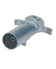 (BULK) ROUND 4 WAY PLUG CONNECTOR - SPLIT PIN