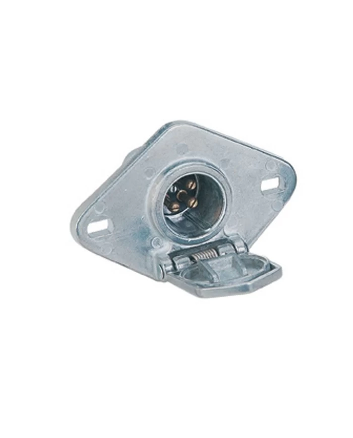 (BULK) ROUND 4 WAY SOCKET CONNECTOR - SPLIT PIN