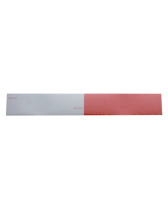 (BOX) REFLEXITE REFLECTOR TAPE - 6" WHITE/6" RED