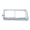 UP32489-19 LED Headlight Bezel For 1989-2009 Freightliner FLD - Passenger - Amber LED/Clear Lens