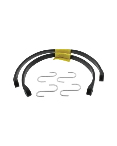 (2/CARD) 21" EPDM RUBBER TARP STRAP (2/CARD) 21" EPDM RUBBER TARP STRAP