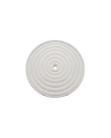 (PACK) 6" ASSORTED SOFT MUSLIN/SPIRAL SEWN - 30 PLY. & 1/2" ARBOR (PACK) 6" ASSORTED SOFT MUSLIN/SPIRAL SEWN - 30 PLY. & 1/2" ARBOR