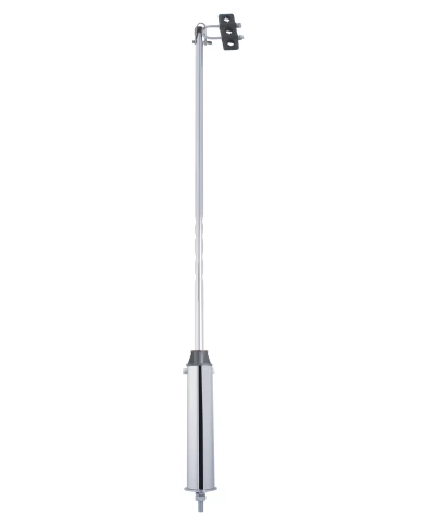 (BOX) 40" STAINLESS STEEL HEAVY DUTY SWIVEL STICK PIPE - 7/8" x 40 7/8" (BOX) 40" STAINLESS STEEL HEAVY DUTY SWIVEL STICK PIPE - 7/8" x 40 7/8"