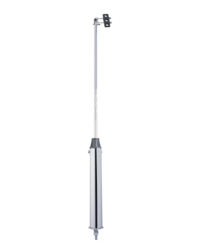 (BOX) 40" CHROME HEAVY DUTY SWIVEL STICK PIPE - 7/8" x 45 1/8" (BOX) 40" CHROME HEAVY DUTY SWIVEL STICK PIPE - 7/8" x 45 1/8"