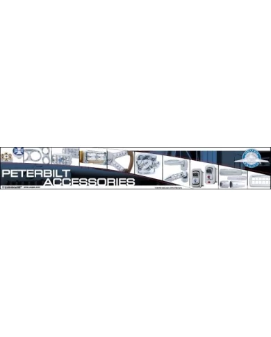 (BULK) PETERBILT HEADER/FIXTURE SIGN (BULK) PETERBILT HEADER/FIXTURE SIGN