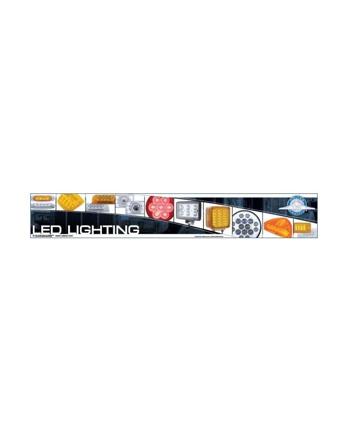 (BULK) UNITED LED HEADER/FIXTURE SIGN (BULK) UNITED LED HEADER/FIXTURE SIGN