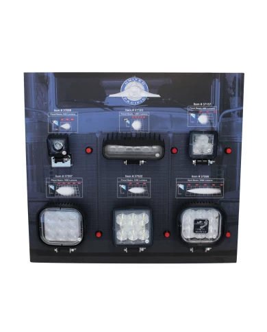 (BOX) UNITED PACIFIC WORK LIGHT DISPLAY (BOX) UNITED PACIFIC WORK LIGHT DISPLAY