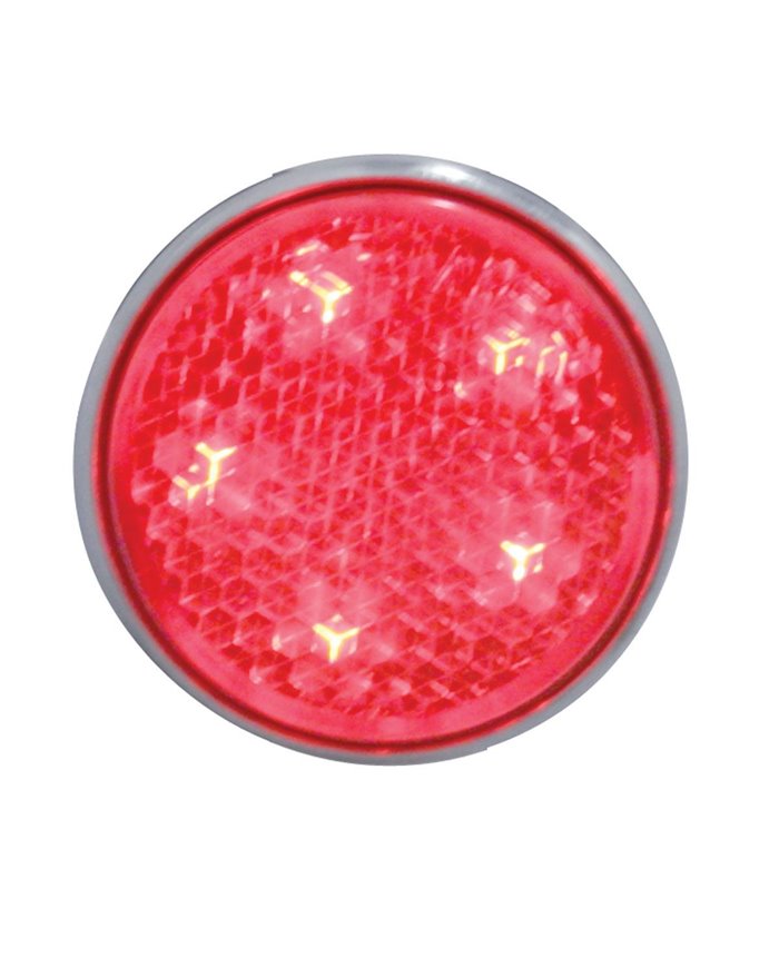 (BULK) 5 RED LED TAB MOUNTING AUXILIARY/UTILITY LIGHT - RED LENS (BULK) 5 RED LED TAB MOUNTING AUXILIARY/UTILITY LIGHT - RED LENS