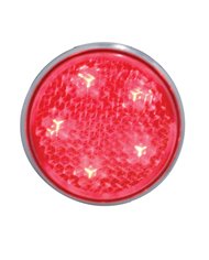 (BULK) 5 RED LED TAB MOUNTING AUXILIARY/UTILITY LIGHT - RED LENS (BULK) 5 RED LED TAB MOUNTING AUXILIARY/UTILITY LIGHT - RED LENS