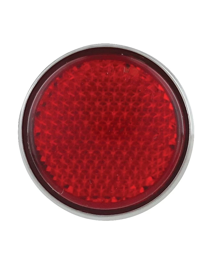 (BULK) 5 RED LED STUD MOUNTING AUXILIARY/UTILITY LIGHT - RED LENS