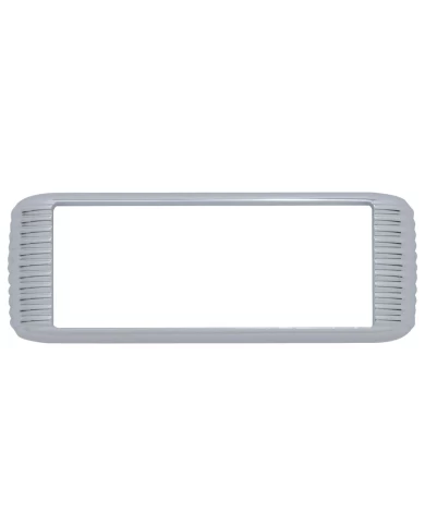 (CARD) CHROME DIE CAST FLUSH MOUNT BEZEL (CARD) CHROME DIE CAST FLUSH MOUNT BEZEL
