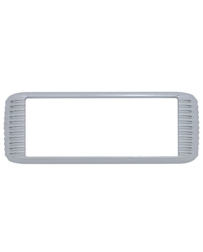 (CARD) CHROME DIE CAST FLUSH MOUNT BEZEL