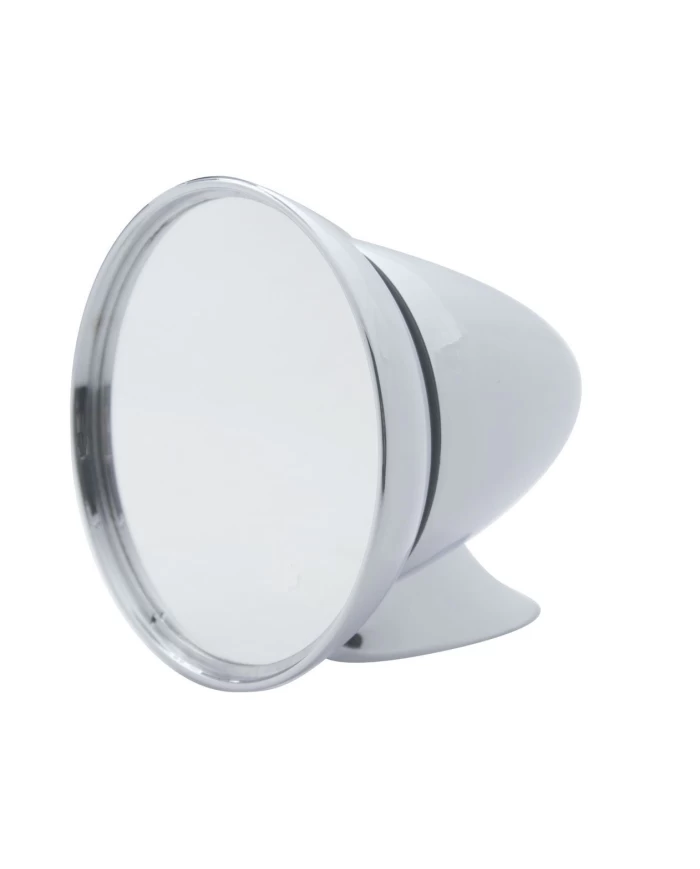 (BULK) LARGE DELUXE CHROME GT MIRROR - UNIVERSAL APPLICATION