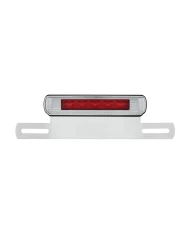 (CARD) CHROME LICENSE PLATE BRACKET WITH LED 3RD BRAKE LIGHT AND LICENSE PLATE LIGHT