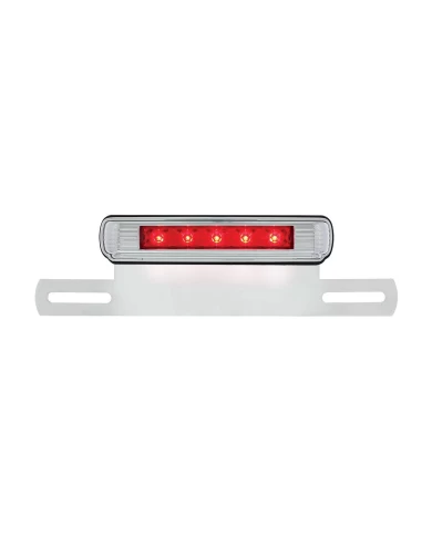 (CARD) CHROME LICENSE PLATE BRACKET WITH LED 3RD BRAKE LIGHT AND LICENSE PLATE LIGHT (CARD) CHROME LICENSE PLATE BRACKET WITH LED 3RD BRAKE LIGHT AND LICENSE PLATE LIGHT