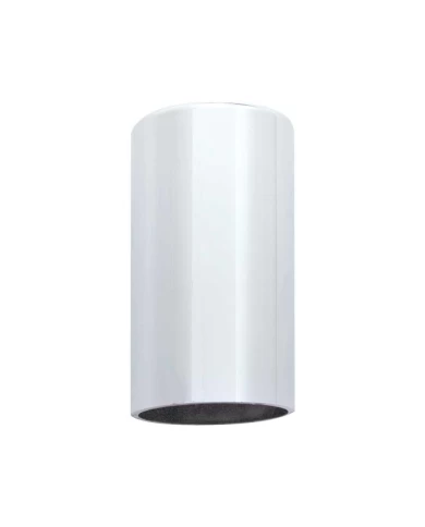 (BULK) 33mm CHROME PLASTIC CYLINDER THREAD-ON NUT COVER