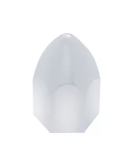 (20/PACK) CHROME PLASTIC 1 1/2" x 2 3/4" BULLET PUSH-ON NUT COVER (20/PACK) CHROME PLASTIC 1 1/2" x 2 3/4" BULLET PUSH-ON NUT COVER