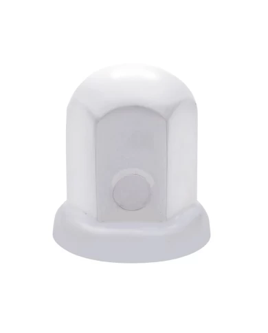 (BULK) STAINLESS STEEL 33mm x 2 1/8" STANDARD NUT COVER W/ FLANGE