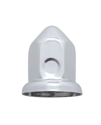 (10/PACK) STAINLESS STEEL 33mm x 2 3/8" POINTED NUT COVER W/ FLANGE