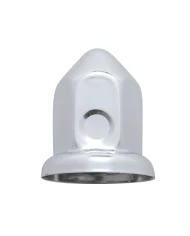 (10/PACK) STAINLESS STEEL 33mm x 2 3/8" POINTED NUT COVER W/ FLANGE (10/PACK) STAINLESS STEEL 33mm x 2 3/8" POINTED NUT COVER W/ FLANGE