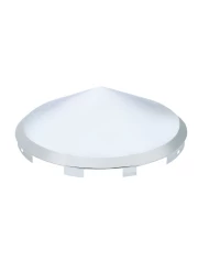 (BULK) CHROME UNIVERSAL POINTED FRONT HUB CAP - 7/16" LIP (BULK) CHROME UNIVERSAL POINTED FRONT HUB CAP - 7/16" LIP