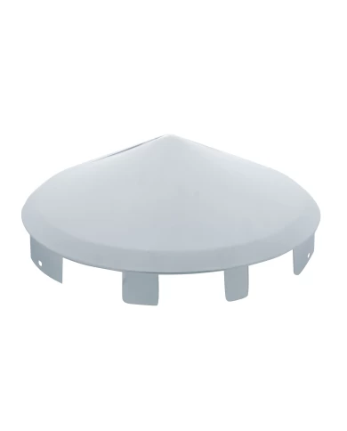 (BULK) CHROME UNIVERSAL POINTED FRONT HUB CAP - 1" LIP (BULK) CHROME UNIVERSAL POINTED FRONT HUB CAP - 1" LIP