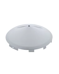 (BULK) CHROME UNIVERSAL FRONT HUB CAP WITH SPINNER HOLE - 7/16" LIP