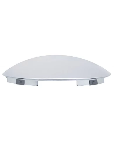 (BULK) CHROME 6 UNEVEN NOTCH FRONT DOME HUB CAP - 7/16" LIP (BULK) CHROME 6 UNEVEN NOTCH FRONT DOME HUB CAP - 7/16" LIP