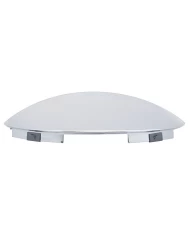 (BULK) CHROME 6 UNEVEN NOTCH FRONT DOME HUB CAP - 7/16" LIP (BULK) CHROME 6 UNEVEN NOTCH FRONT DOME HUB CAP - 7/16" LIP