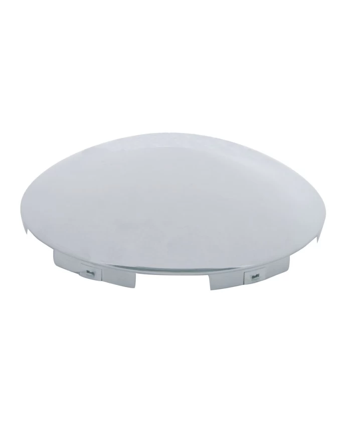 (BULK) CHROME 6 EVEN NOTCH FRONT HUB CAP - DOME STYLE (BULK) CHROME 6 EVEN NOTCH FRONT HUB CAP - DOME STYLE