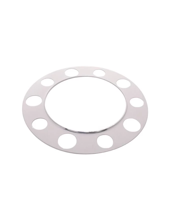 (BULK) CHROME 10 HOLES BEAUTY RING - STEEL