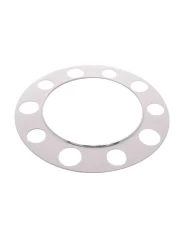(BULK) CHROME 10 HOLES BEAUTY RING - STEEL