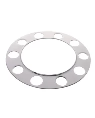 (BULK) CHROME 10 HOLES BEAUTY RING - ALUMINUM