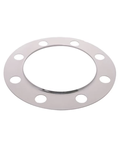 (BULK) CHROME 8 HOLES BEAUTY RING - UNI-MOUNT (BULK) CHROME 8 HOLES BEAUTY RING - UNI-MOUNT