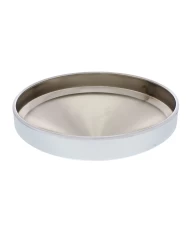 (BULK) CHROME 8" REAR POINTED HUB CAP W/ SPINNER HOLE (BULK) CHROME 8" REAR POINTED HUB CAP W/ SPINNER HOLE