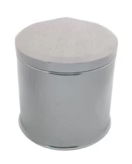 (BULK) CHROME REAR AXLE/HUB CAP HIGH HAT W/ REMOVABLE POINTED HUB CAP ONLY (BULK) CHROME REAR AXLE/HUB CAP HIGH HAT W/ REMOVABLE POINTED HUB CAP ONLY